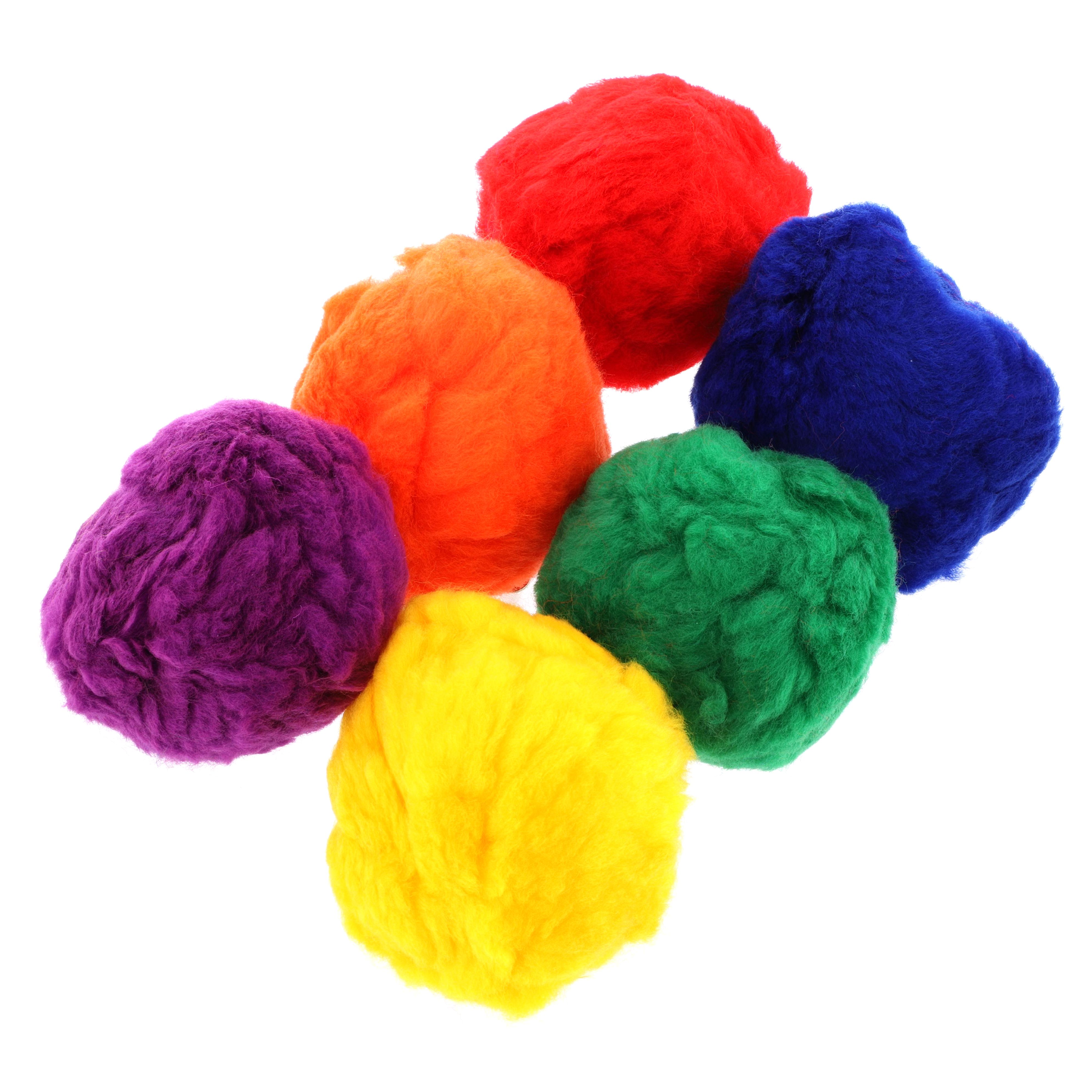 Coloured Fluff Ball